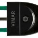 Vimar 202 presa elettrica Nero 2P 3
