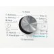 Whirlpool FFB 7458 BV EE lavatrice Caricamento frontale 7 kg 1351 Giri/min Bianco 10
