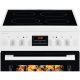 Electrolux LKR540202W Cucina Elettrico Ceramica Nero, Bianco 3