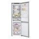 LG GBV5140DPY Frigorifero combinato, Classe D, 344L, Fresh Converter, Porte piatte, Argento 3