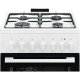 Electrolux LKK540000W Cucina Elettrico Gas Nero, Bianco A 3