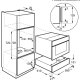 AEG KDE911423B cassetti e armadi riscaldati 8 L 1150 W Nero 5