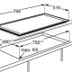 AEG HKC85487XB Nero Da incasso Ceramica 4 Fornello(i) 12
