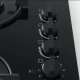 Bosch Serie 2 POY6B6B10 piano cottura Nero Da incasso 60 cm Combi 4 Fornello(i) 3