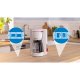 Bosch TKA3M131 macchina per caffè Manuale Macchina da caffè con filtro 1,25 L 7