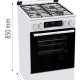 Gorenje MEKS5121W cucina Gas Bianco 8