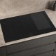 Siemens EX801HVC1E piano cottura Nero Da incasso 80 cm Piano cottura a induzione 4 Fornello(i) 5