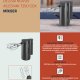 Grundig MK 7250 DX Delisia Novus Mikser Koyu Inox Sbattitore manuale 500 W Acciaio inox 8