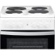 Indesit IS5E4KHW/EU cucina Elettrico Nero, Bianco 3