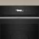 Neff N 70 B24CR71N0 forno 71 L Nero, Acciaio inox 3