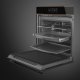 Smeg Classic SOP6606S2PNR forno 68 L 3000 W Nero 7