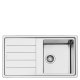Smeg Mira Lavello montato su piano Rettangolare Acciaio inox 3