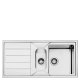 Smeg Mira Lavello montato su piano Rettangolare Acciaio inox 3