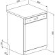 Smeg LVS145FX lavastoviglie Libera installazione 14 coperti 3