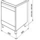Smeg CB60G8 cucina Gas naturale Gas Bianco 3