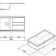 Smeg LSX861CN lavello Rettangolare Granito 3