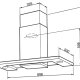 Smeg KSEV910XE cappa aspirante Cappa aspirante a parete Acciaio inox 715 m³/h 3