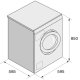 Asko W 6984 FI lavatrice Caricamento frontale 8 kg 1800 Giri/min Titanio 16