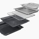 Neff N 90 B64FT33N0 forno 71 L Nero, Acciaio inox 8