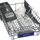 Siemens iQ300 SR43HS74KE lavastoviglie Sottopiano 10 coperti E 6