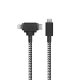 Native Union Belt Duo cavo per cellulare Verde 1,5 m USB C USB C/Lightning 12
