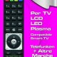 Bravo Original 6 telecomando IR Wireless TV Pulsanti 3