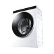 Haier Super Drum Series 9 HWD100-BD1499U1N lavasciuga Libera installazione Caricamento frontale Nero, Bianco D 8