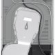 Gorenje DNS93 asciugatrice Libera installazione Caricamento frontale 9 kg A+++ Nero, Bianco 4