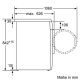 Bosch EcoLogixx 7 S WTW8656ECO asciugatrice Libera installazione Caricamento frontale 7 kg A++ Bianco 4