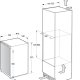Gorenje RBI409EP1 Da incasso 118 L Bianco 3