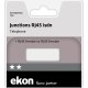 Ekon ECIT2RJ45FISDN adattatore per inversione del genere dei cavi Rj-45 Bianco 3