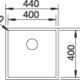 BLANCO CLARON 400-U DX 4