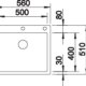 BLANCO CLARON 500-IF/A DX 4