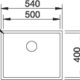 BLANCO CLARON 500-U DX 4