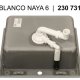 BLANCO NAYA 6 3