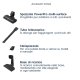 Electrolux ES52B21GRN Scopa senza filo Clean 500 50 min di autonomia 18