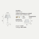 Lumetto  RAVEL/ORO  POWER 1XE14 3