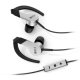 KEF M200 cuffia e auricolare Cablato A clip Nero, Argento 10