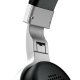 KEF M500 cuffia e auricolare Cablato A Padiglione Nero, Argento 5