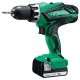 Hitachi DS14DJL trapano Senza chiave 1,6 kg Nero, Verde 3
