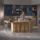 Haier HFR5719EWMP Libera installazione 444 L E Platino, Acciaio inox 7