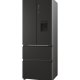 Haier HFR5719EWPB frigorifero side-by-side Libera installazione 444 L E Nero 8