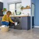 Beko b300 B3W5841IG lavatrice Caricamento frontale 8 kg 1400 Giri/min Grafite 8