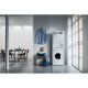 Indesit IWDC 65125 UK N lavasciuga Libera installazione Caricamento frontale Bianco F 8