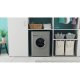 Indesit IWDC 65125 S UK N lavasciuga Libera installazione Caricamento frontale Argento F 7