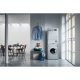 Indesit IWDC 65125 S UK N lavasciuga Libera installazione Caricamento frontale Argento F 8