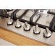 Indesit THP 751 W/IX/I Acciaio inox Da incasso 75 cm Gas 5 Fornello(i) 5