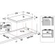 Indesit THP 751 W/IX/I Acciaio inox Da incasso 75 cm Gas 5 Fornello(i) 8