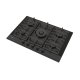 Haier Series 4 HAVG75HBPB Nero Da incasso 75 cm Gas 5 Fornello(i) 4