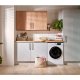 Hotpoint Ariston NDD 9725 DA UK lavasciuga Libera installazione Caricamento frontale Bianco E 17